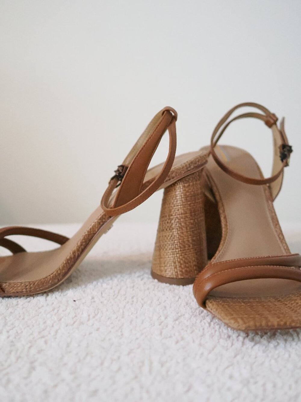 Sam Edelman | Kia Block Heel Brown Sandals - Picture 2 of 6